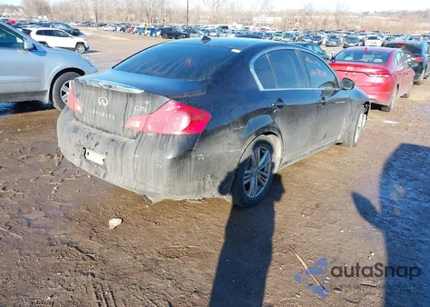 2013 Infiniti G37X z USA, uszkodzony, nr VIN JN1CV6AR1DM352665